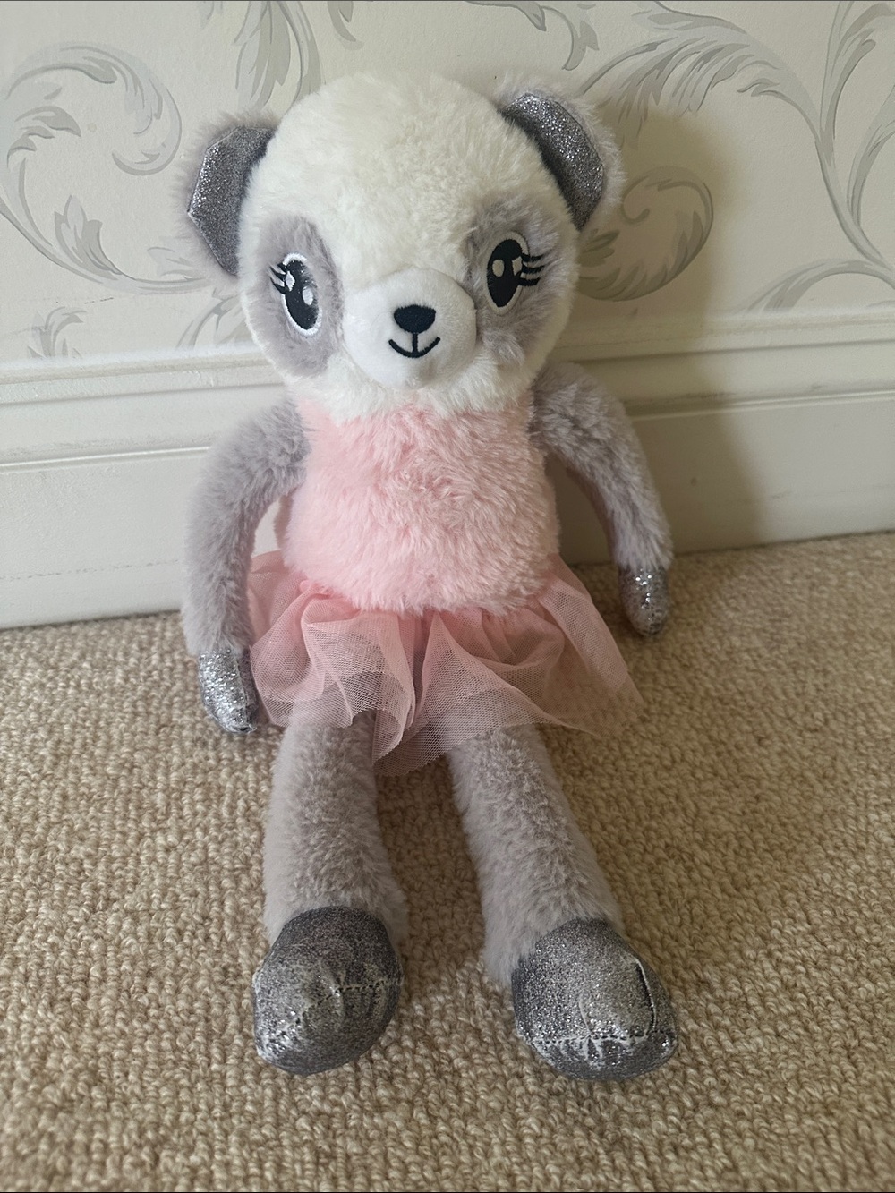 Dan Dee Ballerina Toy Koala Bear pink bodice tutu ballet stuffy